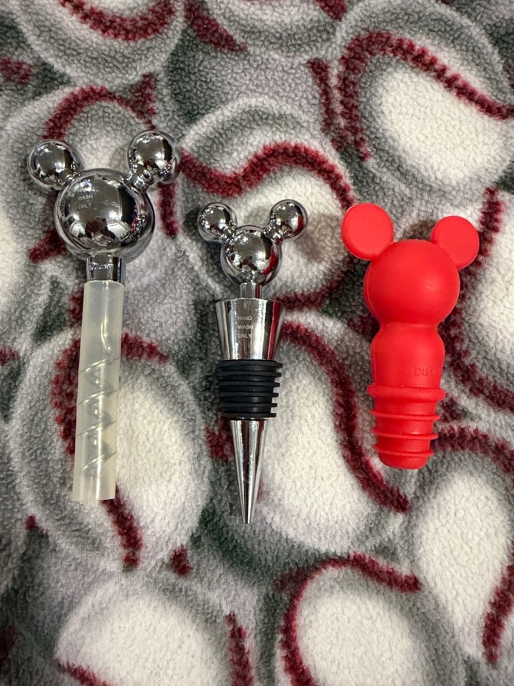 Disney Mickey Mouse stoppers and cork